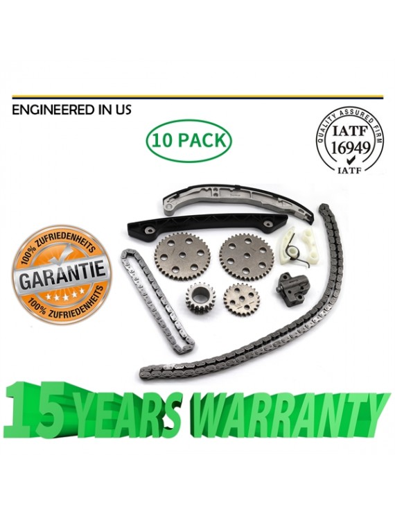 Timing Chain Kit W/ Sprockets for Ford Ranger 01-10 Mazda B2300 2001-2008 2.3L