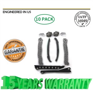 Timing Chain Kit w/o Gears Fit Ford 5.4L 2-Valve Ford 6.8L 20V VIN S Triton