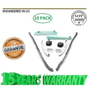 Timing Chain Kit w/o Gears 2-Bolts Guide Fit 02-11 FORD EXPEDITION MERCURY 4.6