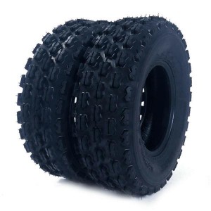 19X7-8 SPORT ATV KNOBBY 4-PLY TIRE Tubeless P327 Left, Right, Front[Set of 1]